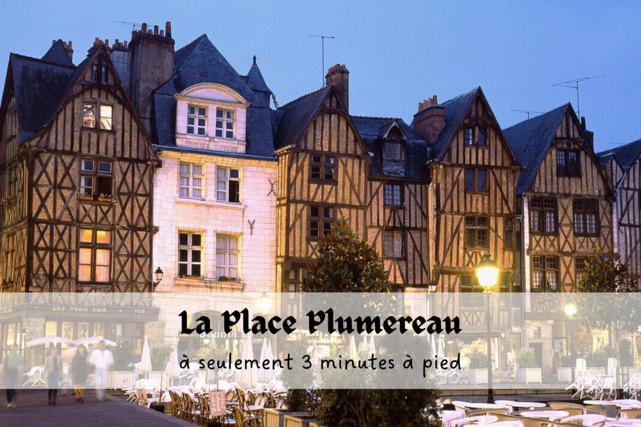 Le Baleschoux - Parking - Prestiplace Collection Tours Ngoại thất bức ảnh